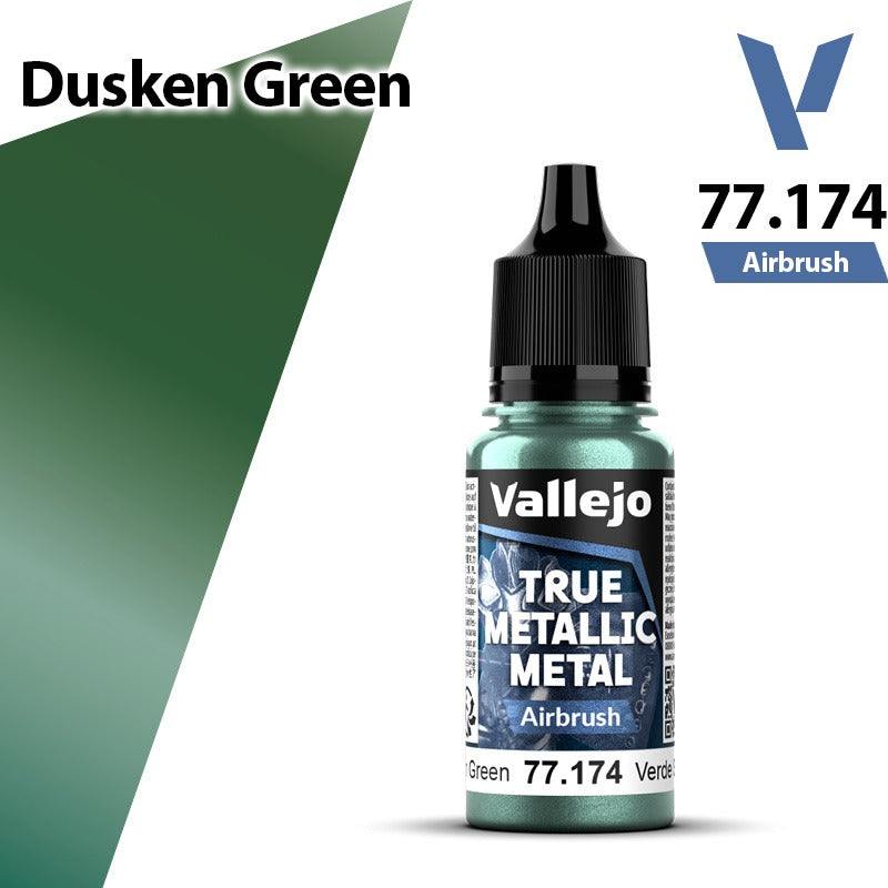 Vallejo TMM: Airbrush - Dusken Green (77174)