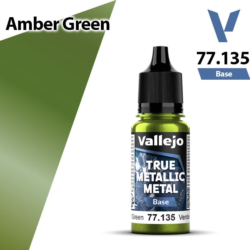Vallejo TMM: Base - Amber Green (77135)
