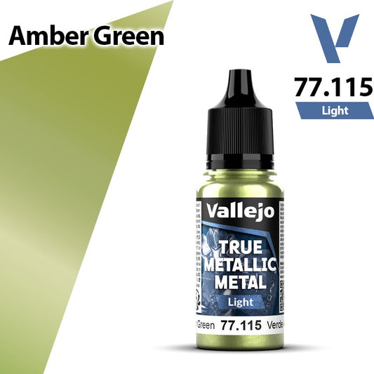Vallejo TMM: Light - Amber Green (77115)
