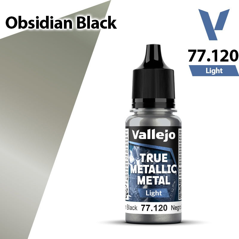Vallejo TMM: Light - Obsidian Black (77120)
