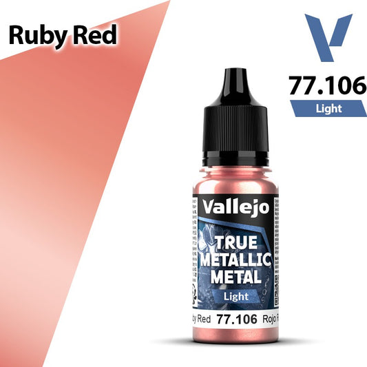 Vallejo TMM: Light - Ruby Red (77106)