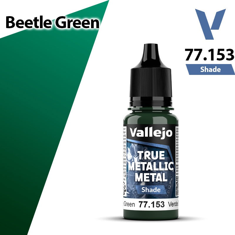 Vallejo TMM: Shade - Beetle Green (77153)