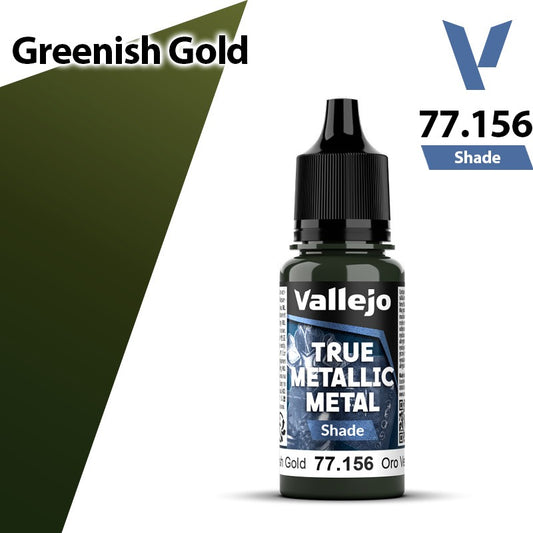 Vallejo TMM: Shade - Greenish Gold (77156)