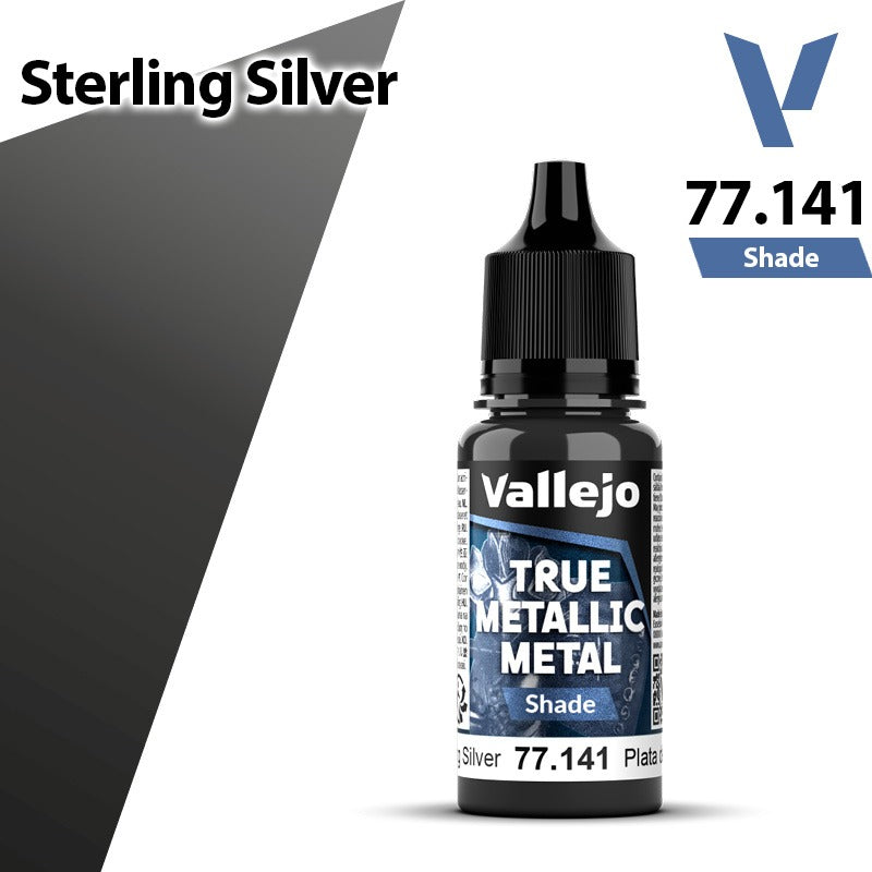 Vallejo TMM: Shade - Sterling Silver (77141)