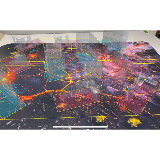 Abyss Game Mat - Volcanic (Augmented Reality Layout) - USED