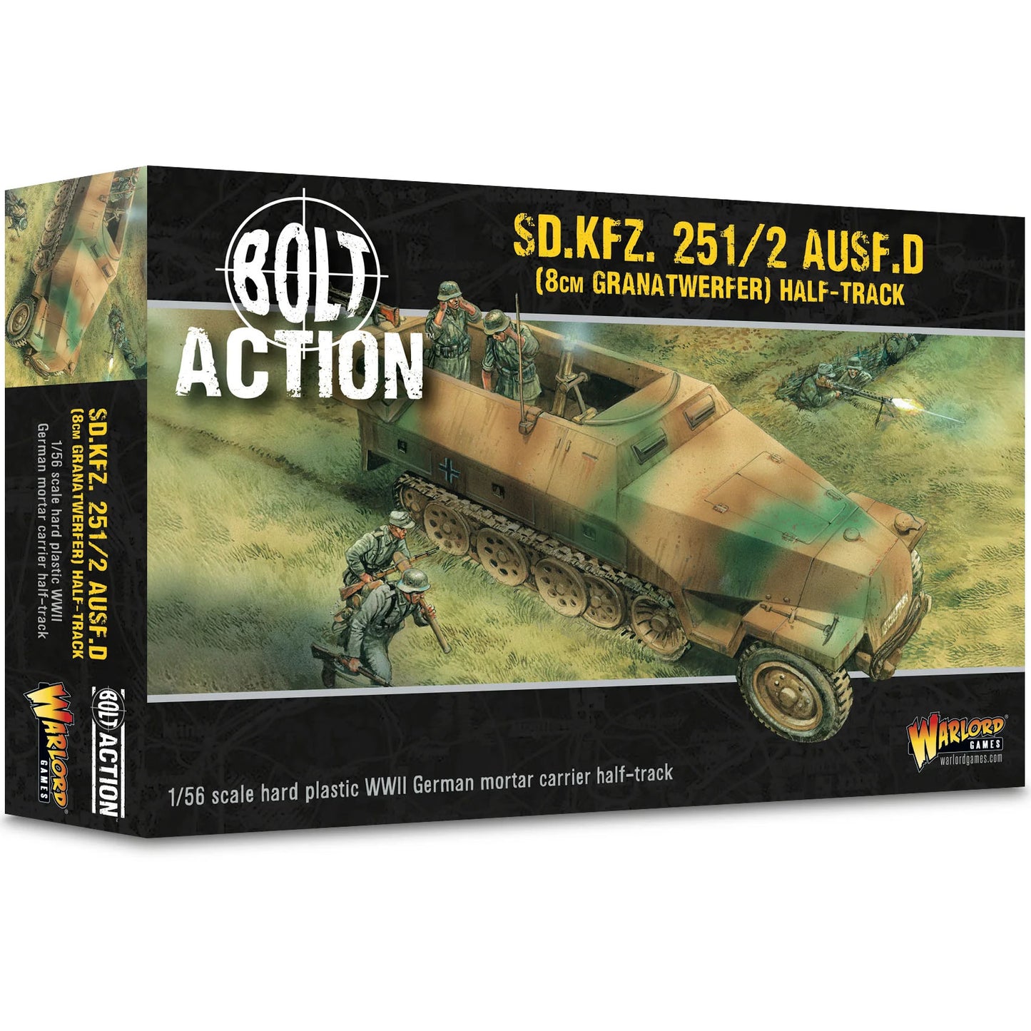 Sd.Kfz 251/2 Ausf D (8cm Granatwerfer) Half Track (WGB-WM-515)