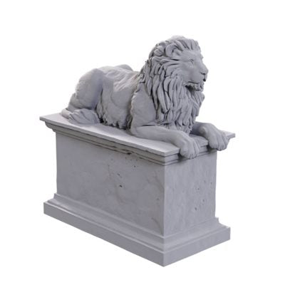 D&D Unpainted Minis: Stone Lion & Animated Stone Lion (90747)