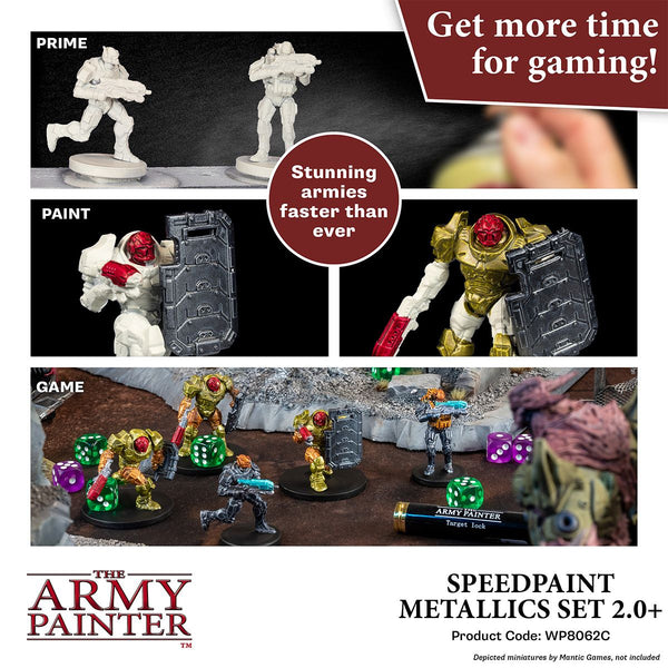 Army Painter Speedpaint Metallics Set 2.0 ( WP8062 )