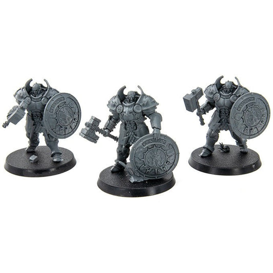 Stormcast Eternals - Annihilators with Meteoric Hammers and Shields (DOM-06) - Used