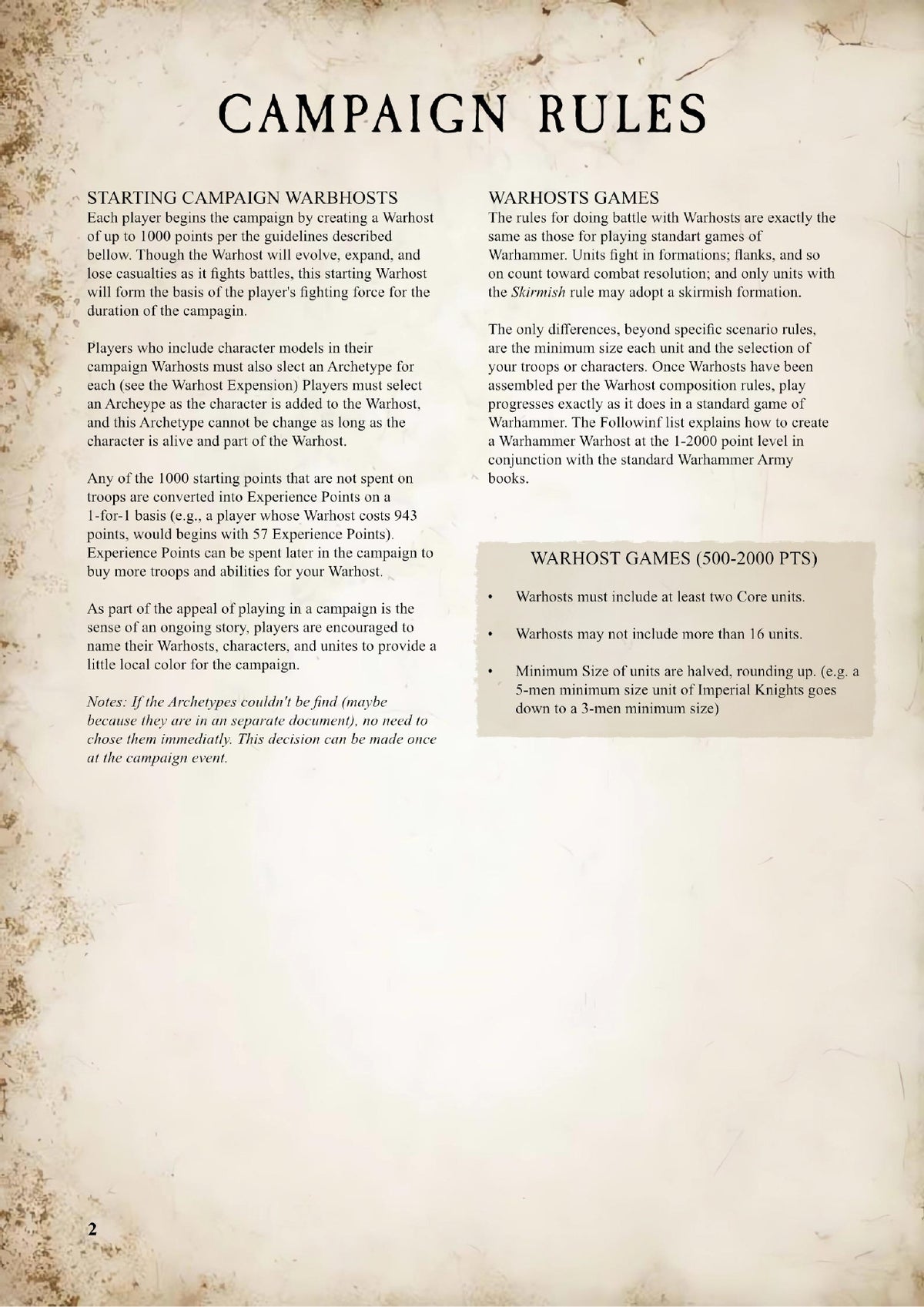 Warhammer - Armies Project (2026-10-03)