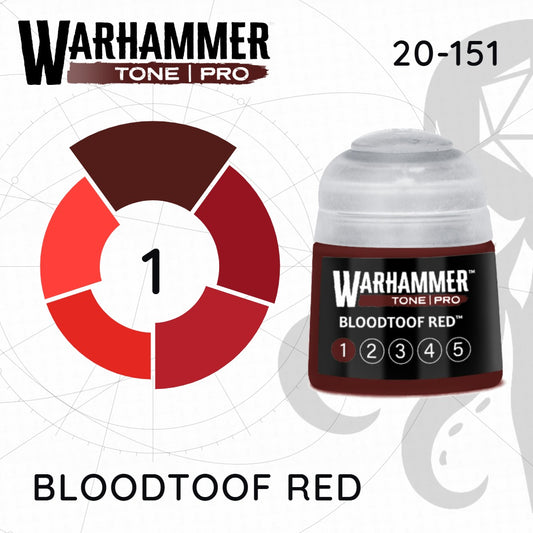 Warhammer Tone Pro - Bloodtoof Red 1 (20-151)