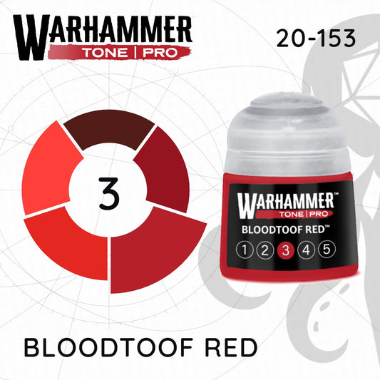 Warhammer Tone Pro - Bloodtoof Red 3 (20-153)
