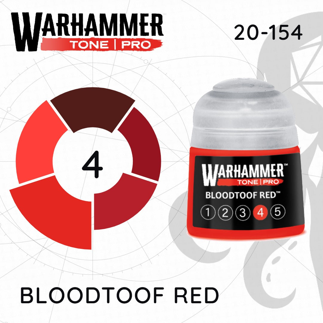 Warhammer Tone Pro - Bloodtoof Red 4 (20-154)