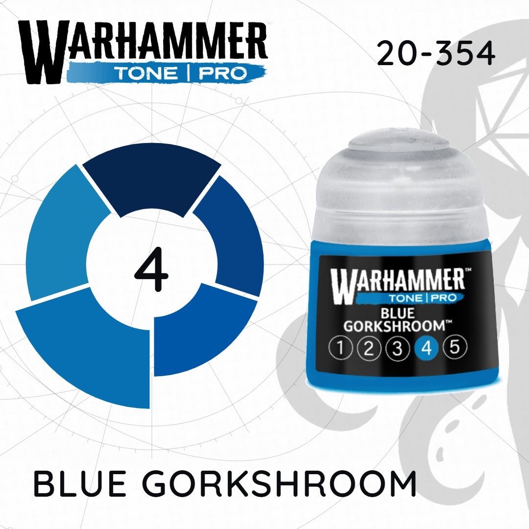 Warhammer Tone Pro - Blue Gorkshroom 4 (20-354)