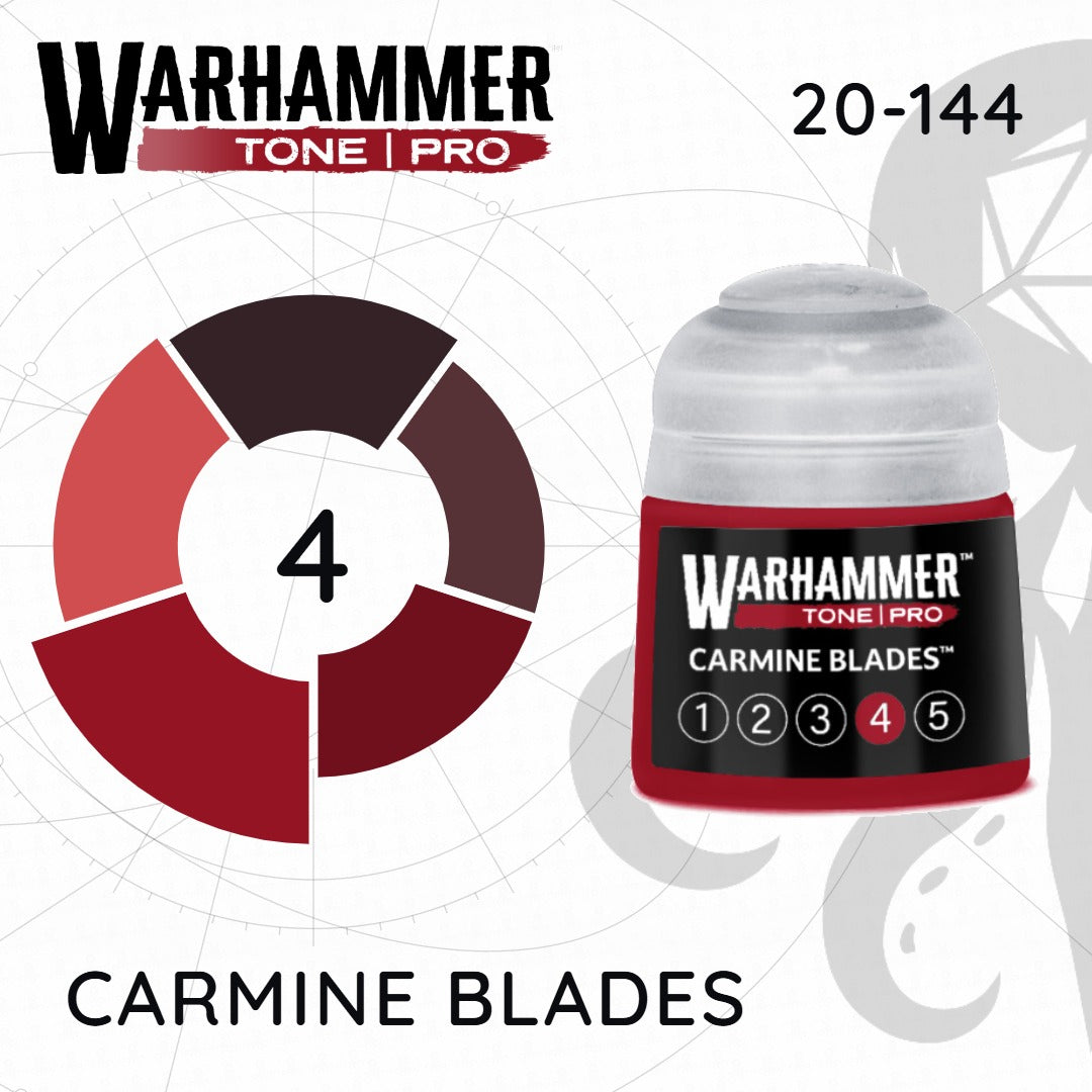 Warhammer Tone Pro - Carmine Blades 4 (20-144)