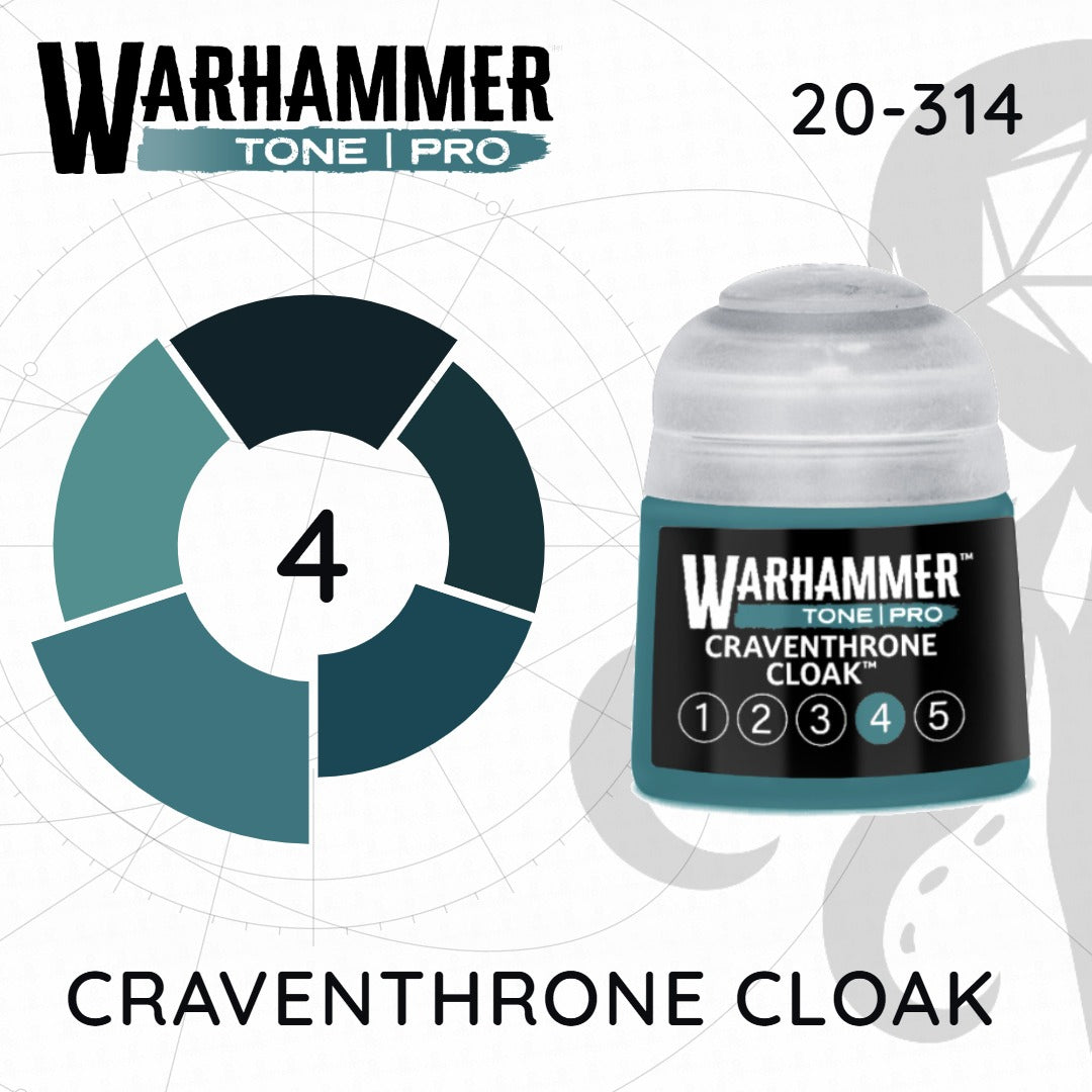 Warhammer Tone Pro - Craventhrone Cloak 4 (20-314)