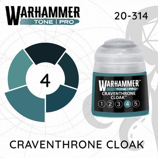 Warhammer Tone Pro - Craventhrone Cloak 4 (20-314)