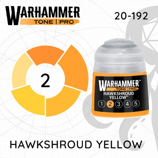Warhammer Tone Pro - Hawkshroud Yellow 2 (20-192)
