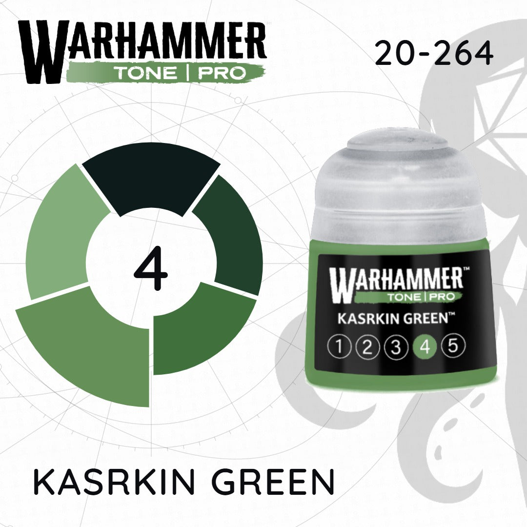 Warhammer Tone Pro - Kasrkin Green 4 (20-264)