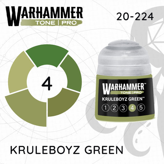 Warhammer Tone Pro - Kruleboyz Green 4 (20-224)