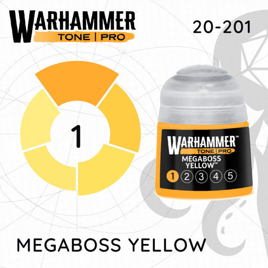 Warhammer Tone Pro - Megaboss Yellow 1 (20-201)