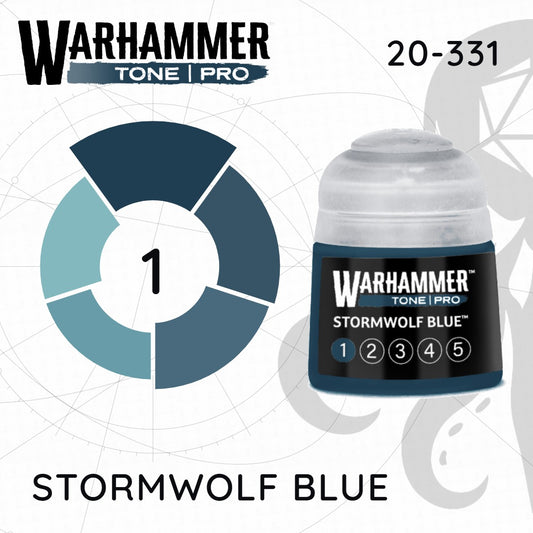 Warhammer Tone Pro - Stormwolf Blue 1 (20-331)
