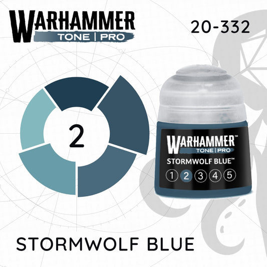 Warhammer Tone Pro - Stormwolf Blue 2 (20-332)