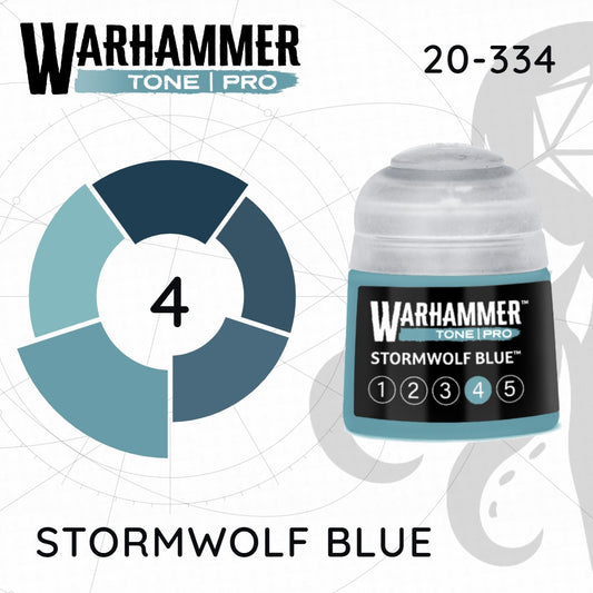Warhammer Tone Pro - Stormwolf Blue 4 (20-334)
