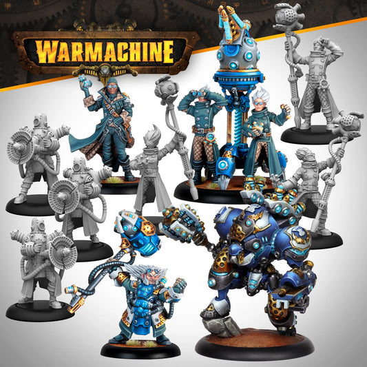 Warmachine MKIV: Cygnar - Command Cadre Set