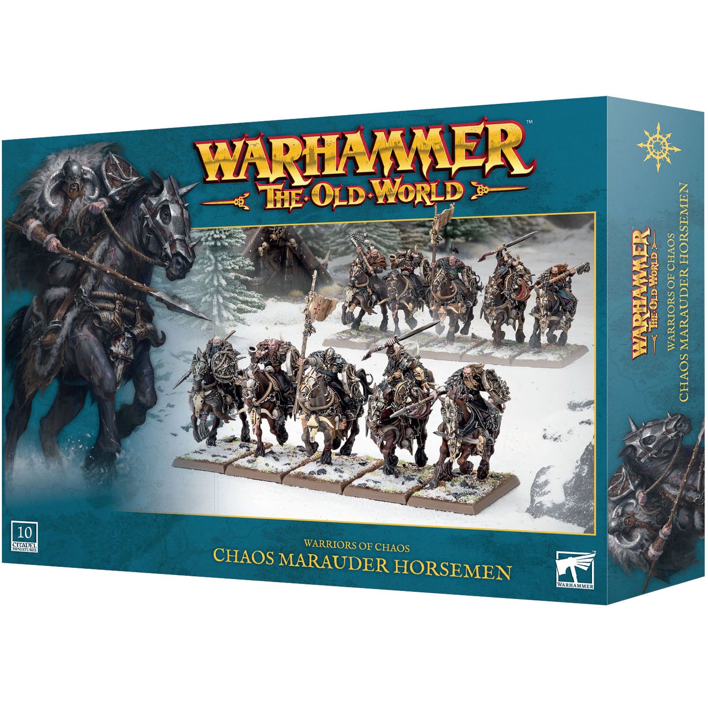 Warriors of Chaos - Chaos Marauder Horsemen (08-14)