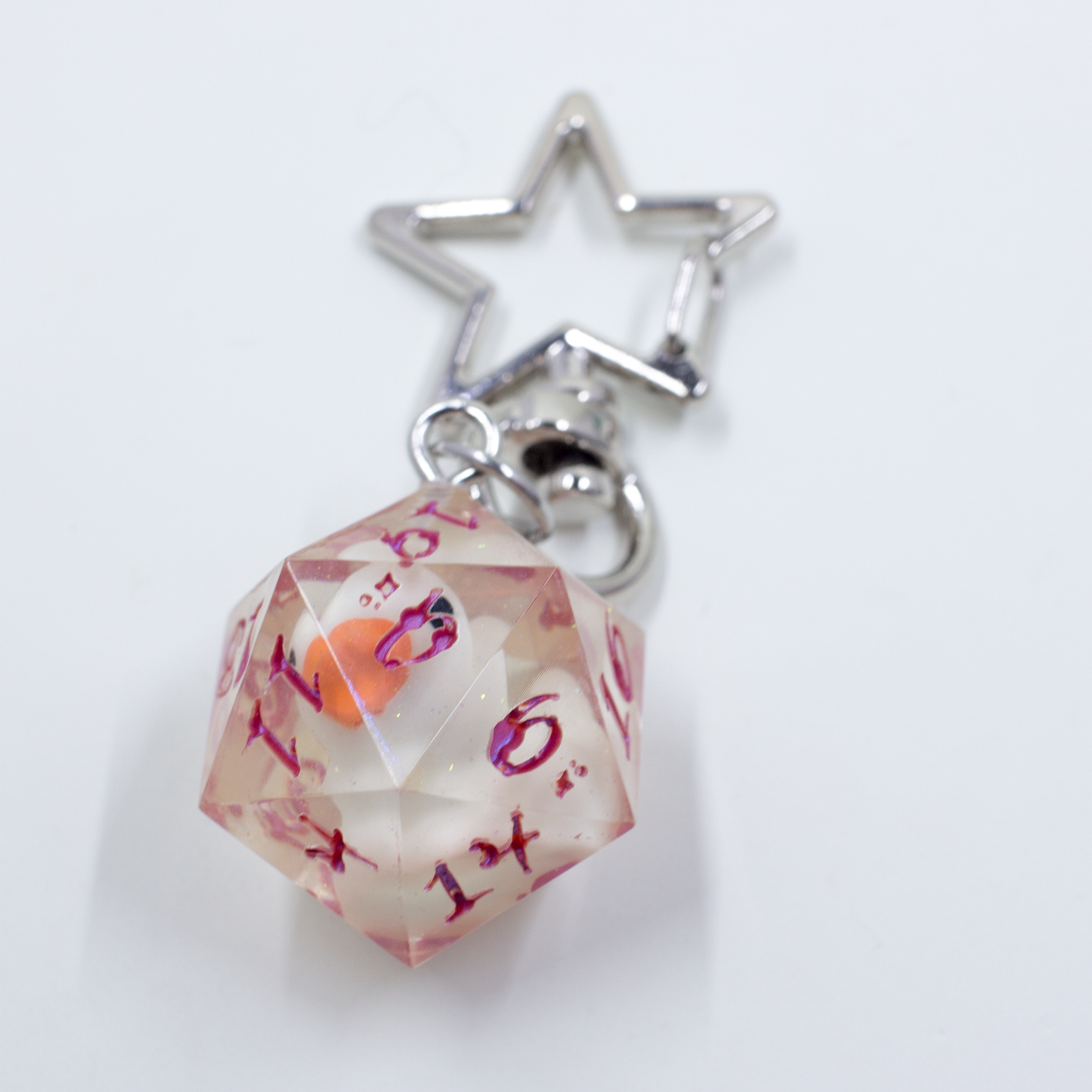 Blue Crystal Atelier - D20 Keychain