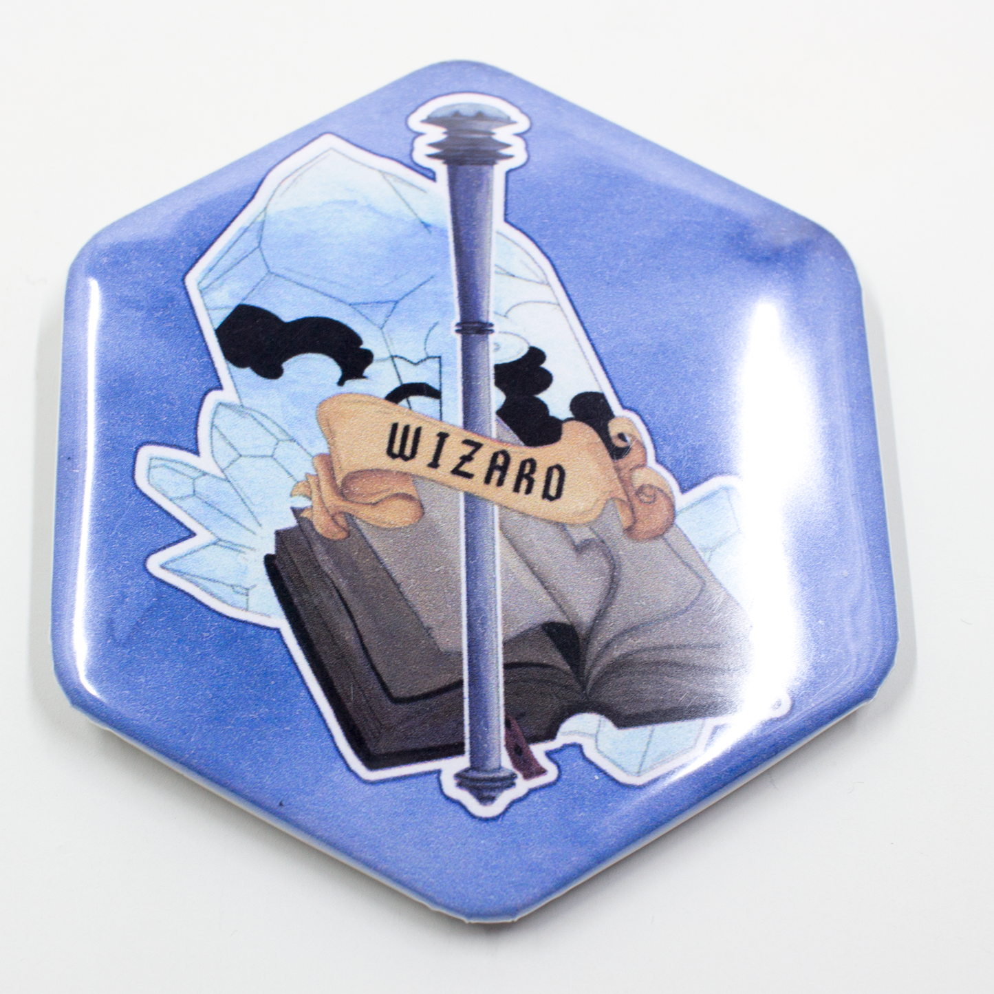 Blue Crystal Atelier - Hexagonal RPG Class Buttons