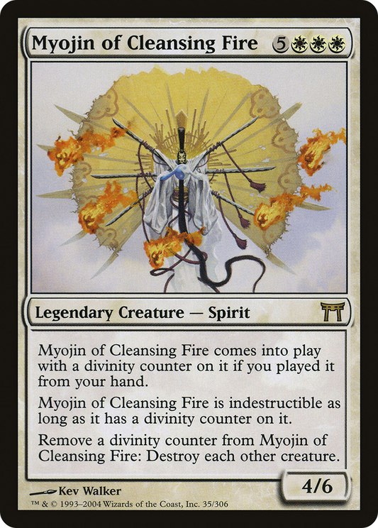 Myojin of Cleansing Fire (CHK-035) - Champions of Kamigawa