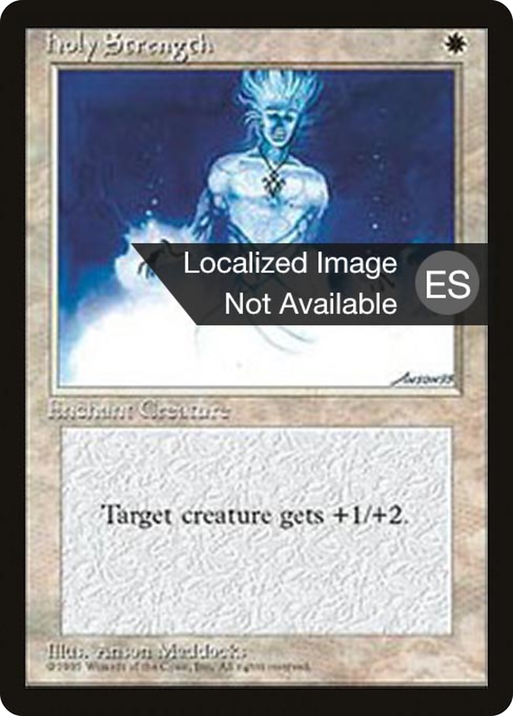 Holy Strength [Fourth Edition Foreign Black Border]