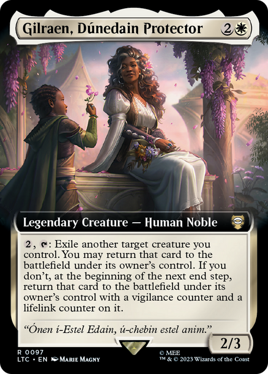 Gilraen, Dunedain Protector (Extended Art) [The Lord of the Rings: Tales of Middle-Earth Commander]