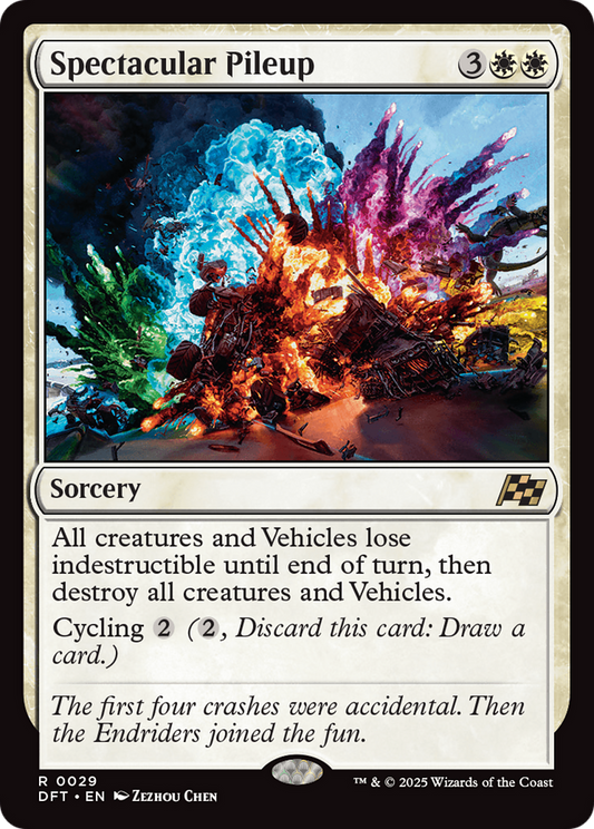 Spectacular Pileup (DFT-029) - Aetherdrift Foil