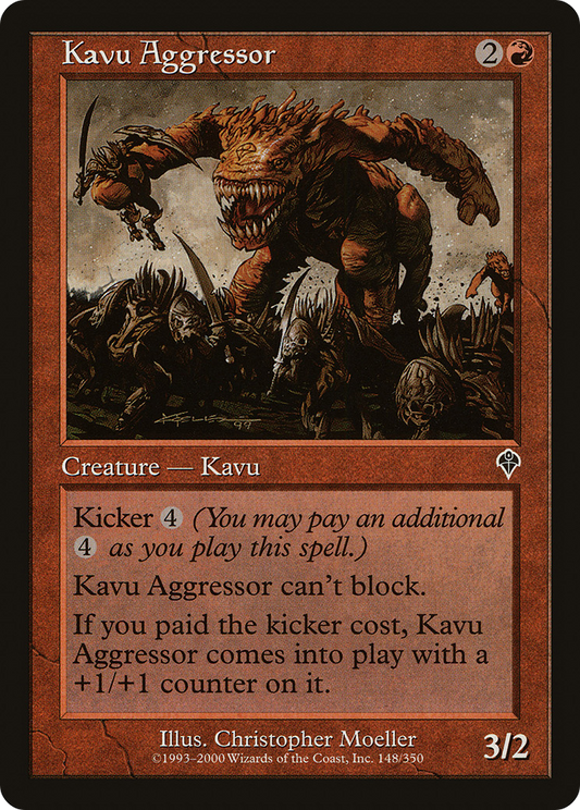 Kavu Aggressor (INV-148) - Invasion Foil