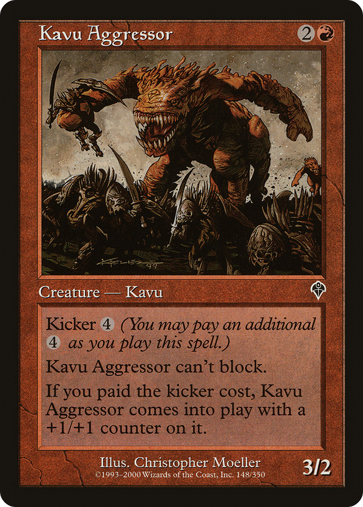 Kavu Aggressor (INV-148) - Invasion