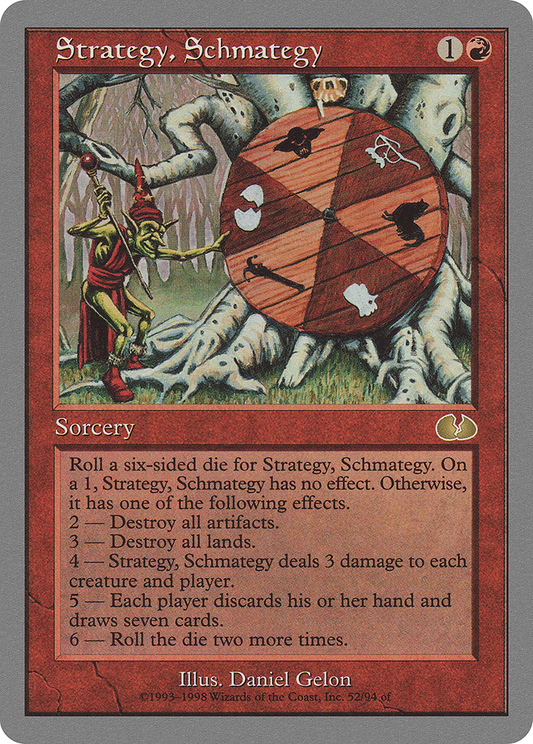 Strategy, Schmategy [Unglued]
