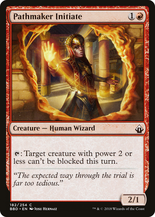 Pathmaker Initiate (BBD-182) - Battlebond Foil