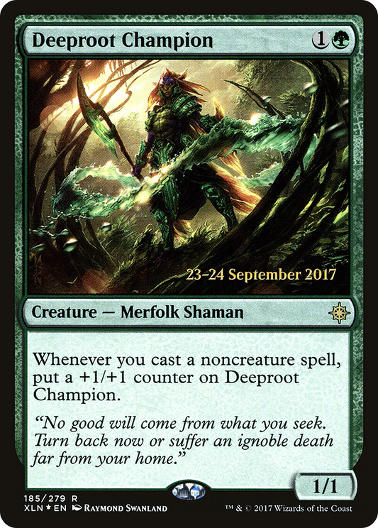 Deeproot Champion  [Ixalan Prerelease Promos]