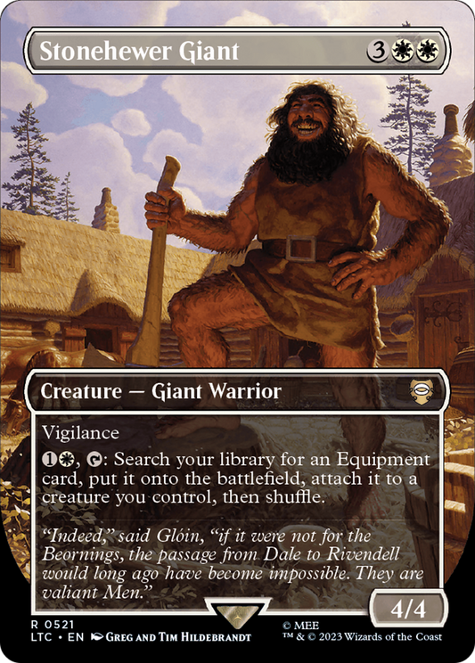 Stonehewer Giant (LTC-521) - Tales of Middle-earth Commander (Borderless)