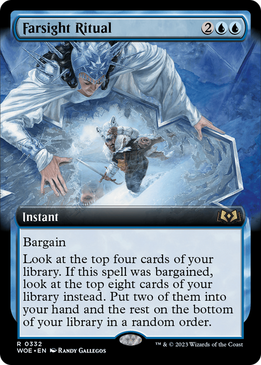 Farsight Ritual (WOE-332) - Wilds of Eldraine: (Extended Art)