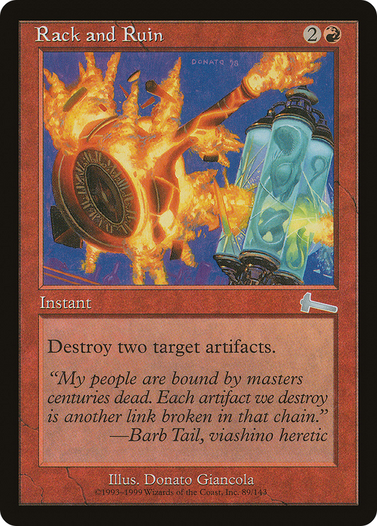 Rack and Ruin (ULG-089) - Urza's Legacy