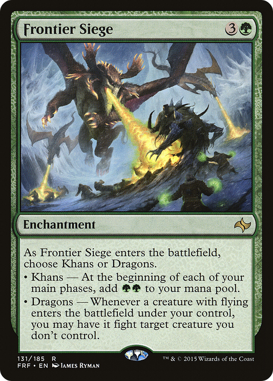 Frontier Siege (FRF-131) - Fate Reforged Foil