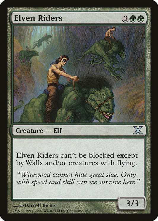 Elven Riders [Tenth Edition]