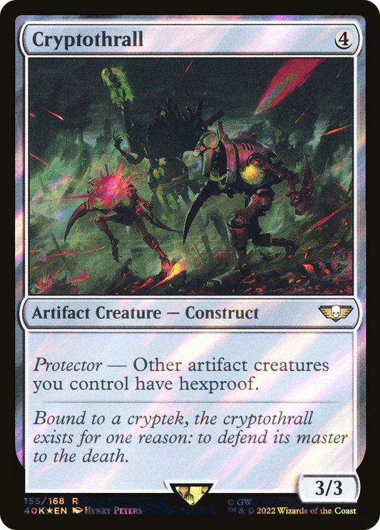 Cryptothrall (Surge Foil) [Universes Beyond: Warhammer 40,000]