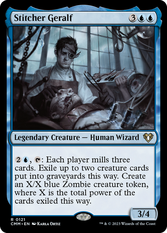 Stitcher Geralf (CMM-121) - Commander Masters Foil