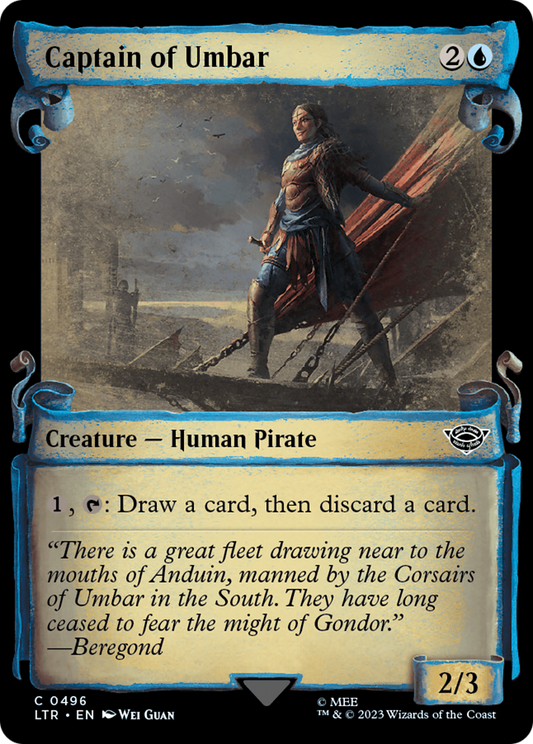 Captain of Umbar (LTR-496) - The Lord of the Rings: Tales of Middle-earth: (Showcase)
