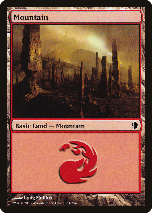 Mountain (351) [Commander 2013]